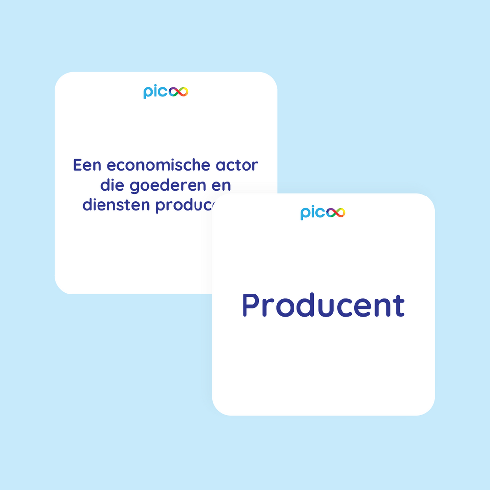 Economie basisprincipes – Picoo